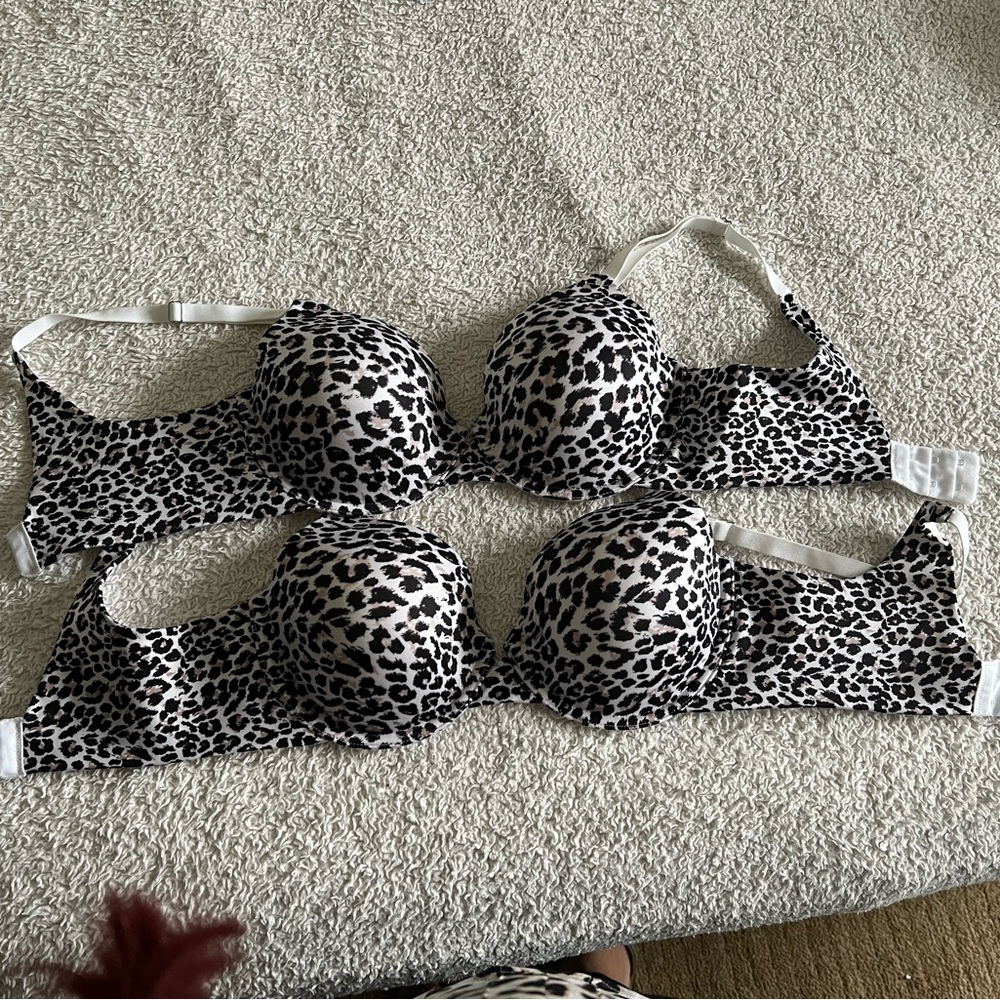 MAIDENFORM 34D LEOPARD PRINT BRA